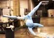 Acrobat on hands