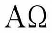 Alpha and Omega
