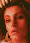 Dimple on lady's chin