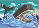 Jonah in Belly of the whale for 3 days