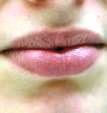 Pair of human lips