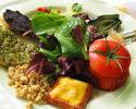Plate of delicious food