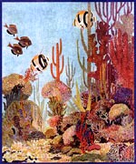 Aquarium with fish