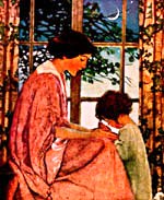 Mother and Child in Prayer