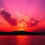 A sunset