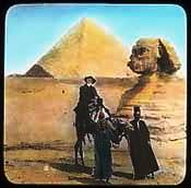 Spencer on Camel in Egypt