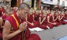 Buddhist Monks Praying
