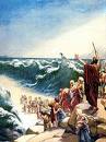Moses Crossing Red Sea
